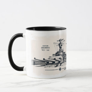 Taza Panzerschiff Deutschland Mug