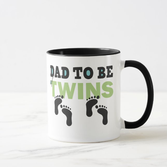 Taza Papá a estar de gemelos (Derecha)