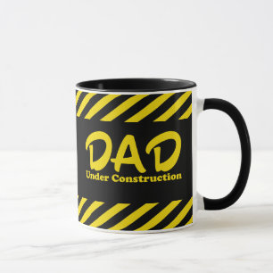 Taza Papá bajo construcción