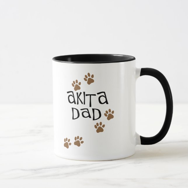 Taza Papá de Akita (Derecha)