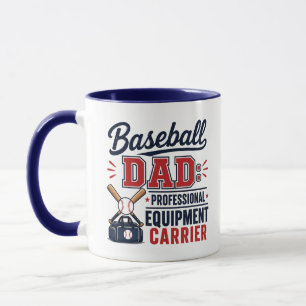 Taza Papá de béisbol Transportador Profesional de Equip