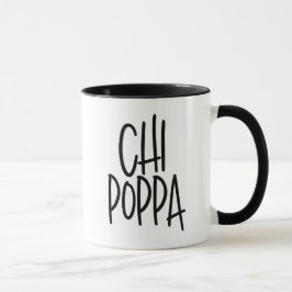 Taza Papá de Chihuahua Divertido, Chic y Divertido