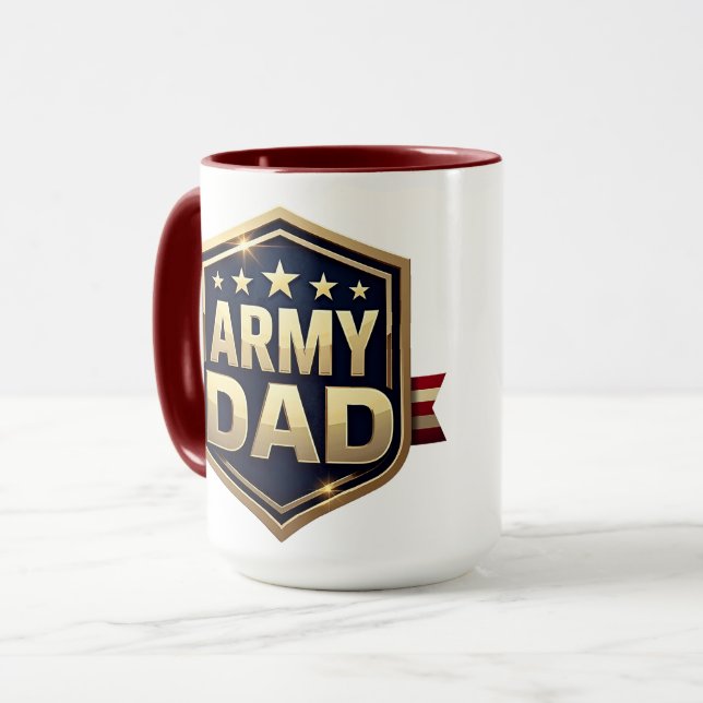 Taza Papá del Ejército (Anverso izquierdo)