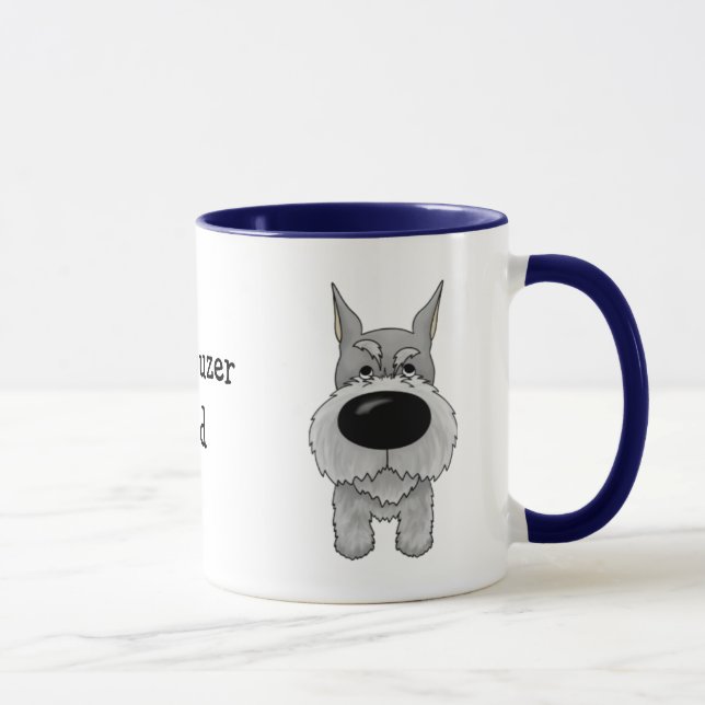 Taza Papá del Schnauzer (Derecha)