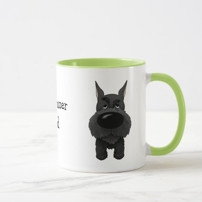 Taza Papá del Schnauzer (Derecha)