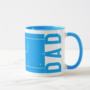 Taza Papá del Tenis