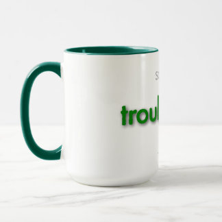 Taza ¡papá enfadado! - verde