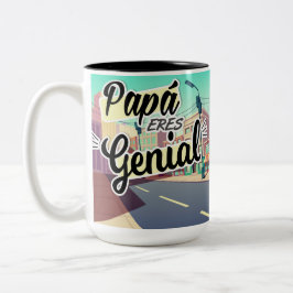 Taza Papá Eres Genial Combi 