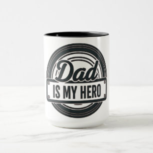 Taza Papá es mi héroe