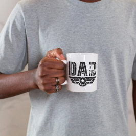 Taza Papá establecido Nuevo padre Est Año Aviación