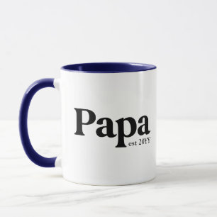 Taza Papá estableció al Personalizado Abuelo Mug