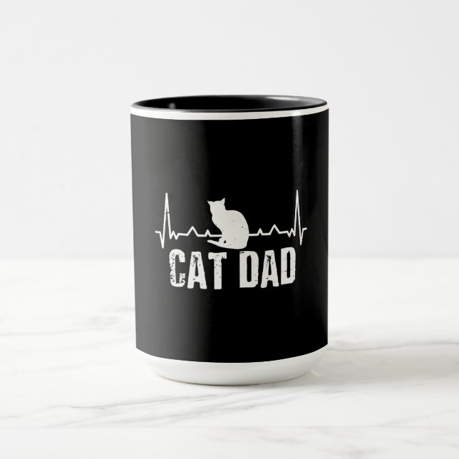 Taza Papá gatos para el día del padre | Producto catret (Centro)
