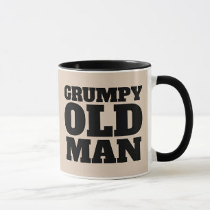 TAZA PAPÁ GRANDPA GRUMPY ANCIANO CAFÉ MUG