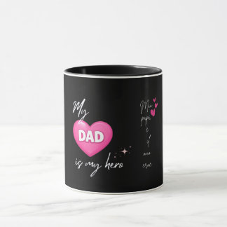 Taza Papá Héroe Corazón / Papà Eroe