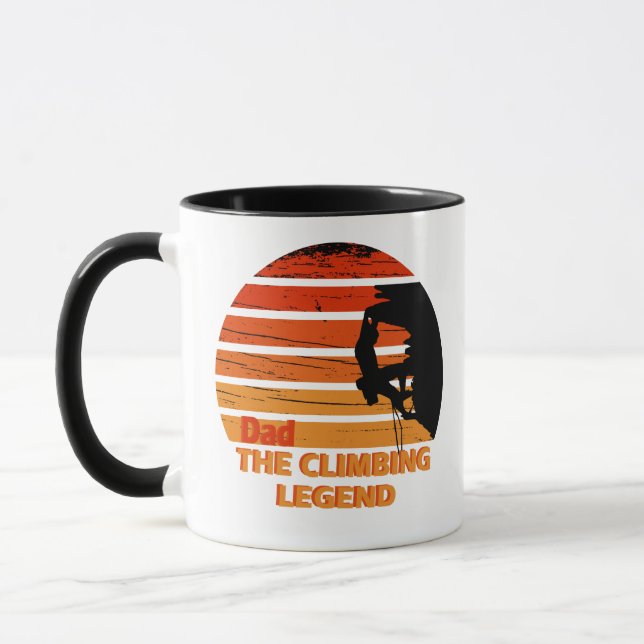 Taza Papá, la leyenda de la escalada (Izquierda)