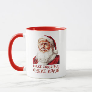 Taza Papá Noel Donald Trump vuelve a hacer grandes las