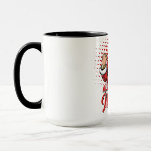 Taza Papá Noel Gángster Todo lo que Quiero para Navidad