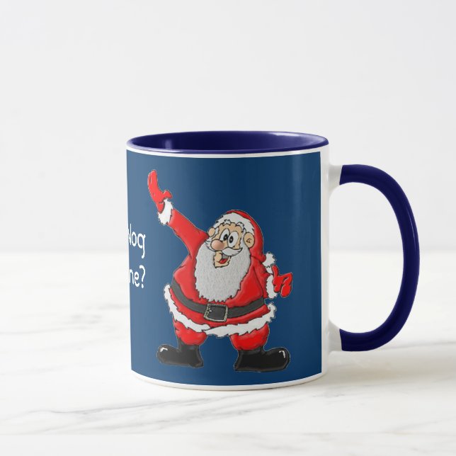 Taza Papá Noel, Papá Regalos de Navidad (Derecha)