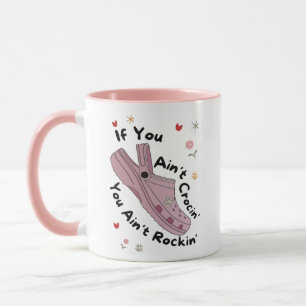 Taza Papá Noel, si no te cruzas no vas a Rockin