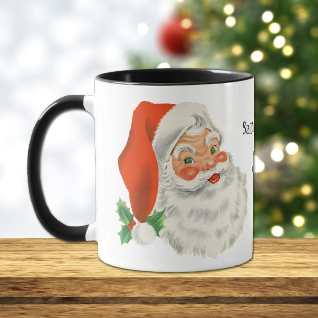 Taza Papá Noel viene Navidades de niños (Subido por el creador)