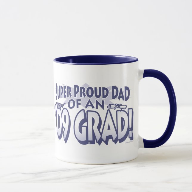 Taza Papá orgulloso estupendo 'de un graduado 09 (Derecha)