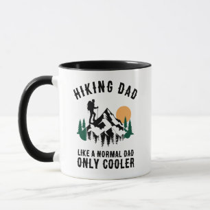 Taza Papá Personalizado de Senderismo Como Un Papá Norm