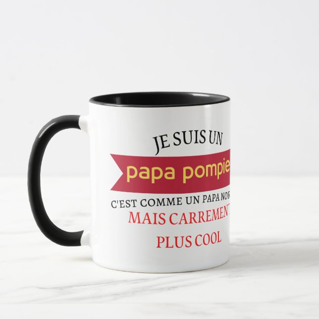Taza papa pompier (Izquierda)