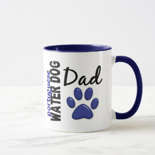Taza Papá portugués 2 del perro de agua