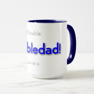 Taza ¡papá preocupado!