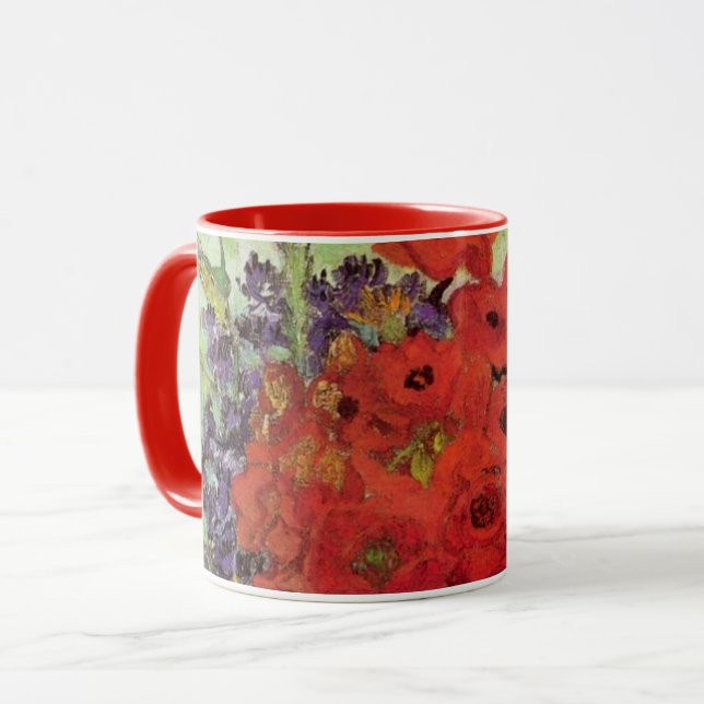 Taza Papas rojas y maricones de Vincent van Gogh (Anverso izquierdo)
