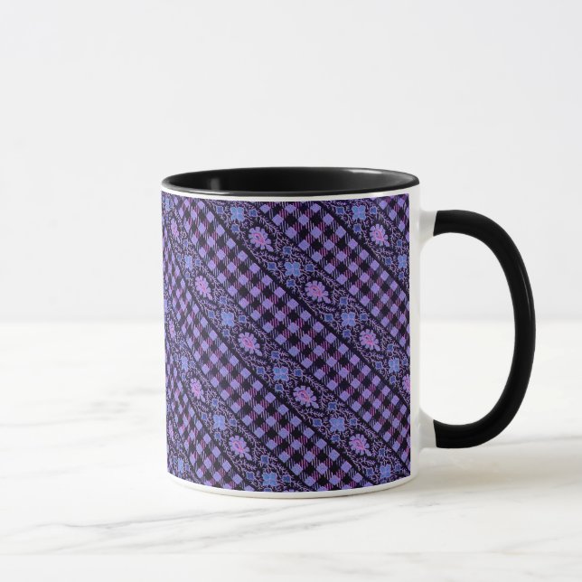 Taza Papel de envolver morado (Derecha)