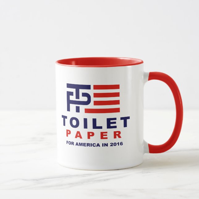 Taza Papel higiénico para América 2016 - (Derecha)