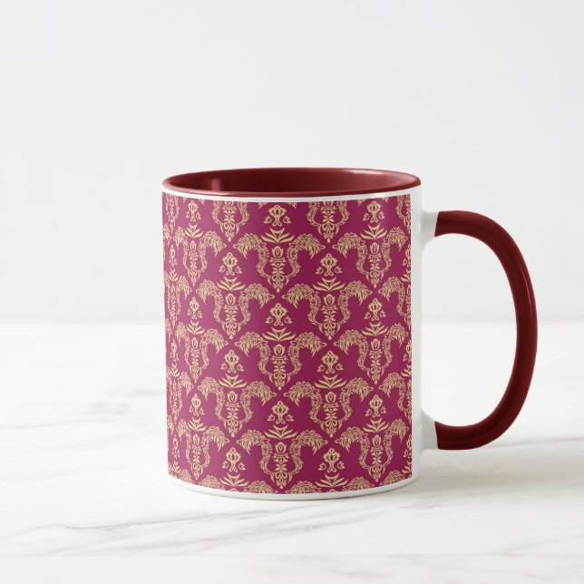 Taza Papel pintado 4 del damasco (Derecha)