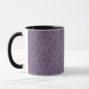 Taza Papel pintado púrpura de lujo