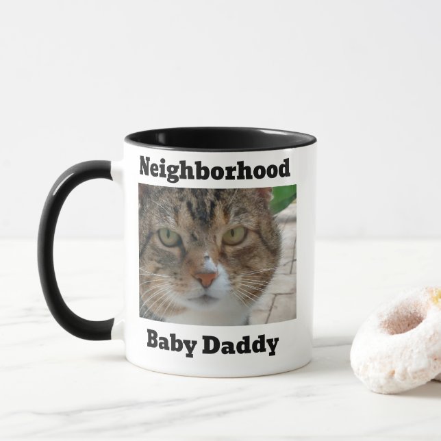 Taza Papi bebé de barrio (Con donut)