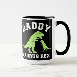 Taza Papi saurus rex dinosaurio regalo de papá