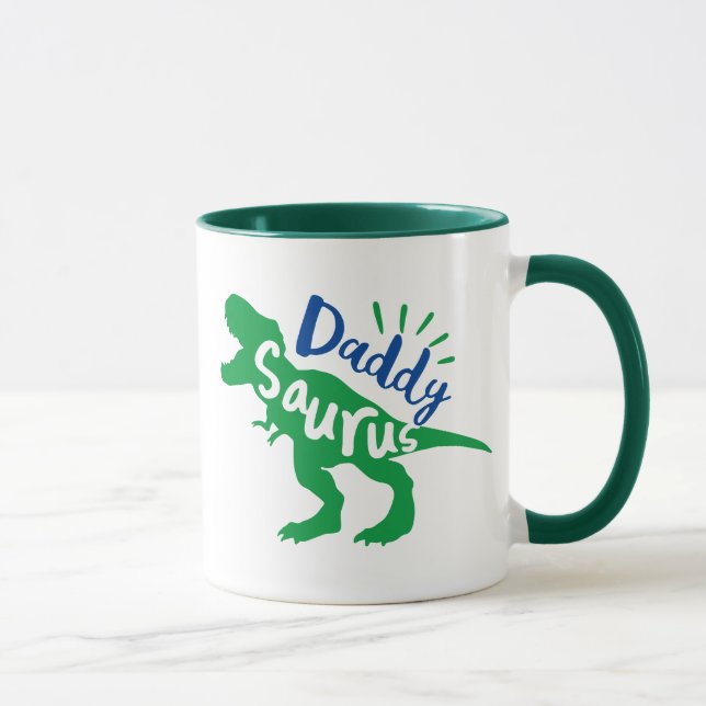 Taza Papi Saurus T-Rex Silhouette (Derecha)