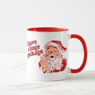 Taza Paquete enorme de Santas