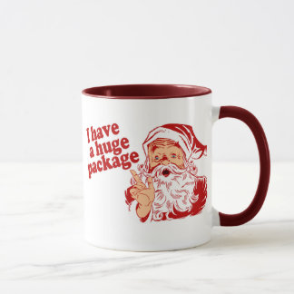 Taza Paquete enorme de Santas