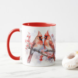 Taza Par 1 del cardenal de invierno