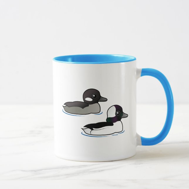 Taza Par Bufflehead (Derecha)
