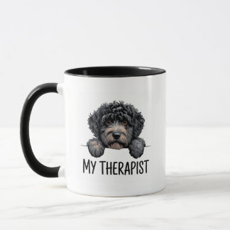 Taza para amante de perros Schnauzer lindo