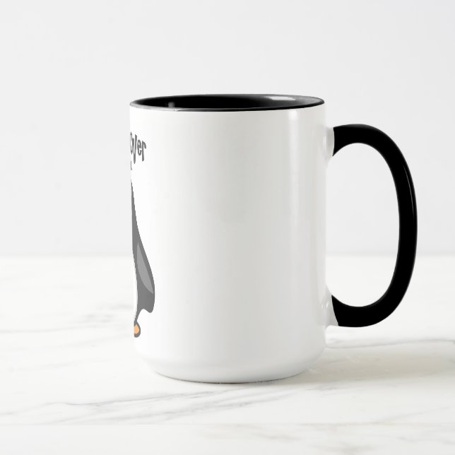 Taza para Amante de Pingüinos (Derecha)