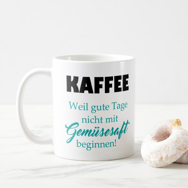 Taza para amantes de café (Con donut)