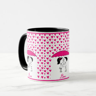 Taza para amantes de Doodle