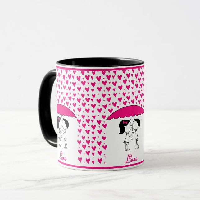 Taza para amantes de Doodle (Anverso izquierdo)