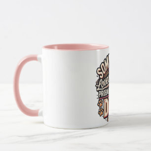 Taza para Amantes de Perros Alguien Me Ama Probabl