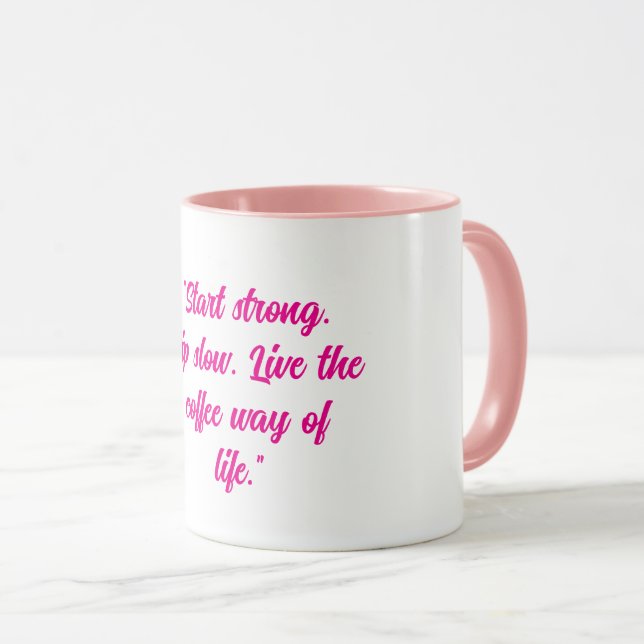 Taza para amantes del café (Anverso derecho)