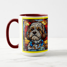 Taza para beber de Shih Tzu linda