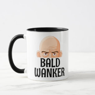 Taza para calvo imbécil, regalo de Navidad para al